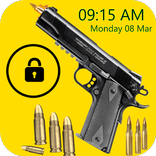 Gun Shooting Lock Screen