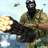 WW2 Gunner Spiele: schieß Mili Zeichen