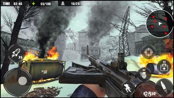 WW2ガンナーゲーム2020: 銃のゲーム 軍ゲーム 戦争  スクリーンショット 3