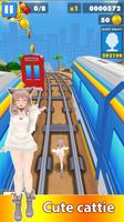 Princess Subway Runner Affiche