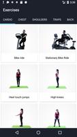 No Ads Gym Exercises -Muscle Groups Guide Affiche