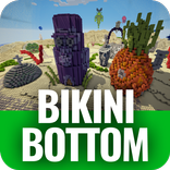 Bikini Bob map - underwater city for minecraft