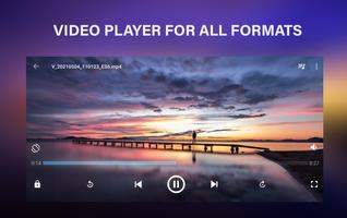 Video Player alle Formate Plakat