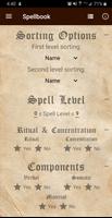 D&D Spellbook 5e ภาพหน้าจอ 1