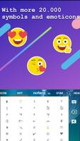 برنامه‌نما Cool Symbols - Emoticons - My  عکس از صفحه