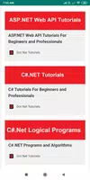 DOT NET TUTORIALS Screenshot 1