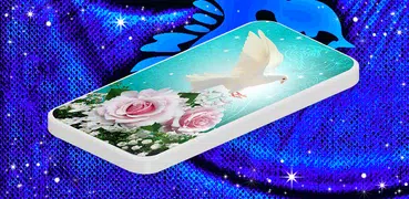 Dove Romantic Live Wallpaper