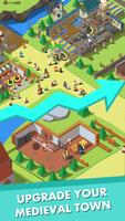 Idle Medieval Town تصوير الشاشة 1