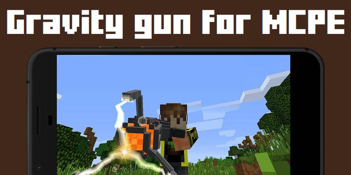Android 用の Gravity Gun Mod For Minecraft Pe Apk をダウンロード