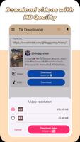 Tik Video Downloader 海报
