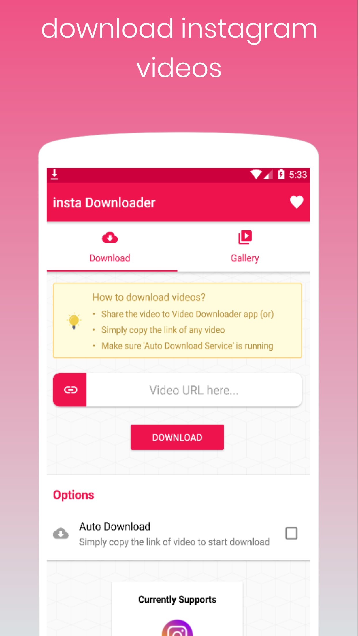 download videos from instagram video downloader APK for Android Download