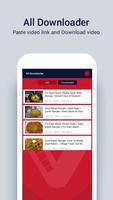 All video downloader  : best video downloader تصوير الشاشة 1