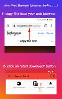 video downloader para Instagram,repassar instagram imagem de tela 2