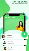 Téléchargeur de Statut: Status Saver pour WhatsApp Affiche