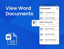 Docx Reader - Word Office App-poster