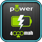 6000 mAH Long Battery Life & Saver Pro : Simulated icône