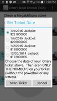 Mega Millions & Powerball Scan screenshot 1