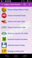 Mega Millions & Powerball Scan โปสเตอร์