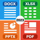 Document reader: PDF, DOC, XLS ícone