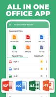 Document reader: PDF, DOC, XLS plakat