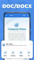 Document reader: PDF, DOC, XLS скриншот 2