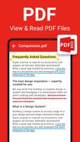 모든 문서 리더 - PDF 파일 스크린샷 1
