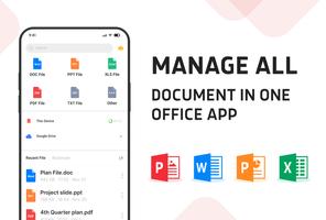 Pembaca Dokumen PDF Word XLSX poster