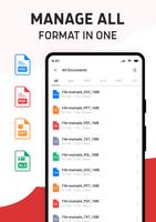 1 Schermata lettore di documenti PDF Docx