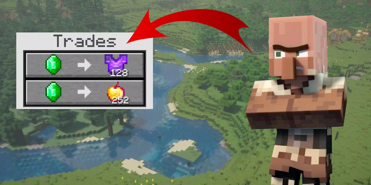 Villagers Trade Op Items Mod For Minecraft For Android Apk Download