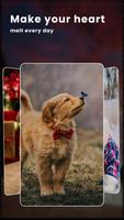 2 Schermata Cute Dog Love HD Wallpaper