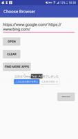 برنامه‌نما Choose Browser عکس از صفحه
