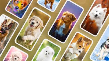 Hintergrundbilder mit Hunde 4K Plakat