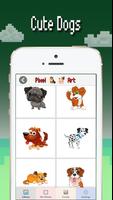 Dogs color by number: Pixel ar capture d'écran 1