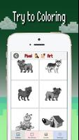 Dogs color by number: Pixel ar capture d'écran 2