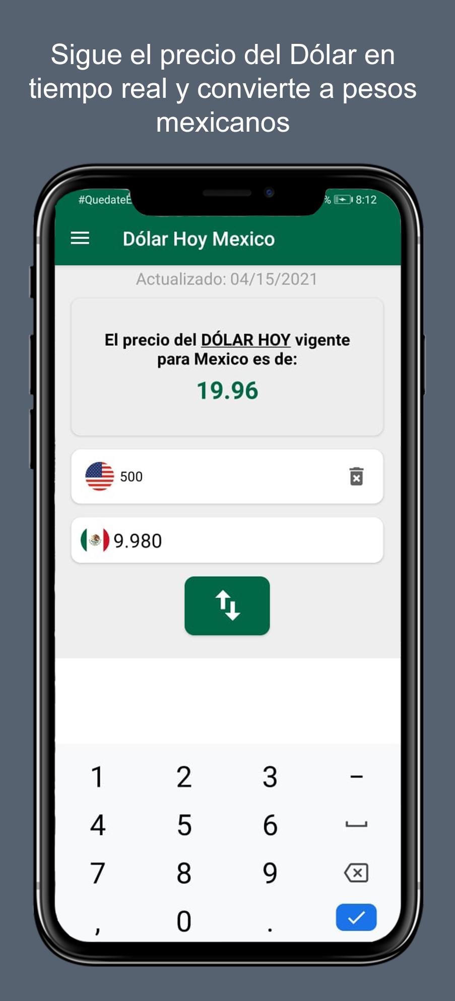 Descarga de APK de Dólar a peso Mexicano [Convers para Android