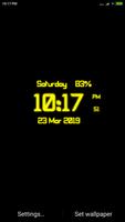 Digi Clock Affiche