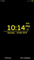 Digi Clock Affiche