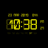 LED Digital Clock Wallpaper