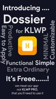 پوستر Dossier for KLWP Pro