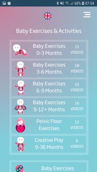 Baby Exercises & Activities - Baby Development App 海报
