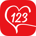 123 Date Me Dating Chat Online 图标