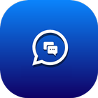 Text -Now –Me: Free Text & Free Call International ícone