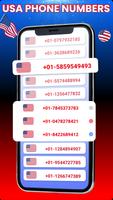 USA Phone Number poster