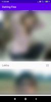 Dating App Free Flirt Chat - Dating with single imagem de tela 2
