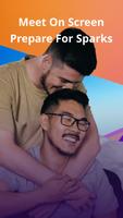 LGBTQ+ Dating & Chat Fun Affiche