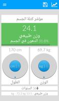 مؤشر كتلة الجسم الملصق