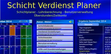 Verdienst Schicht Planer