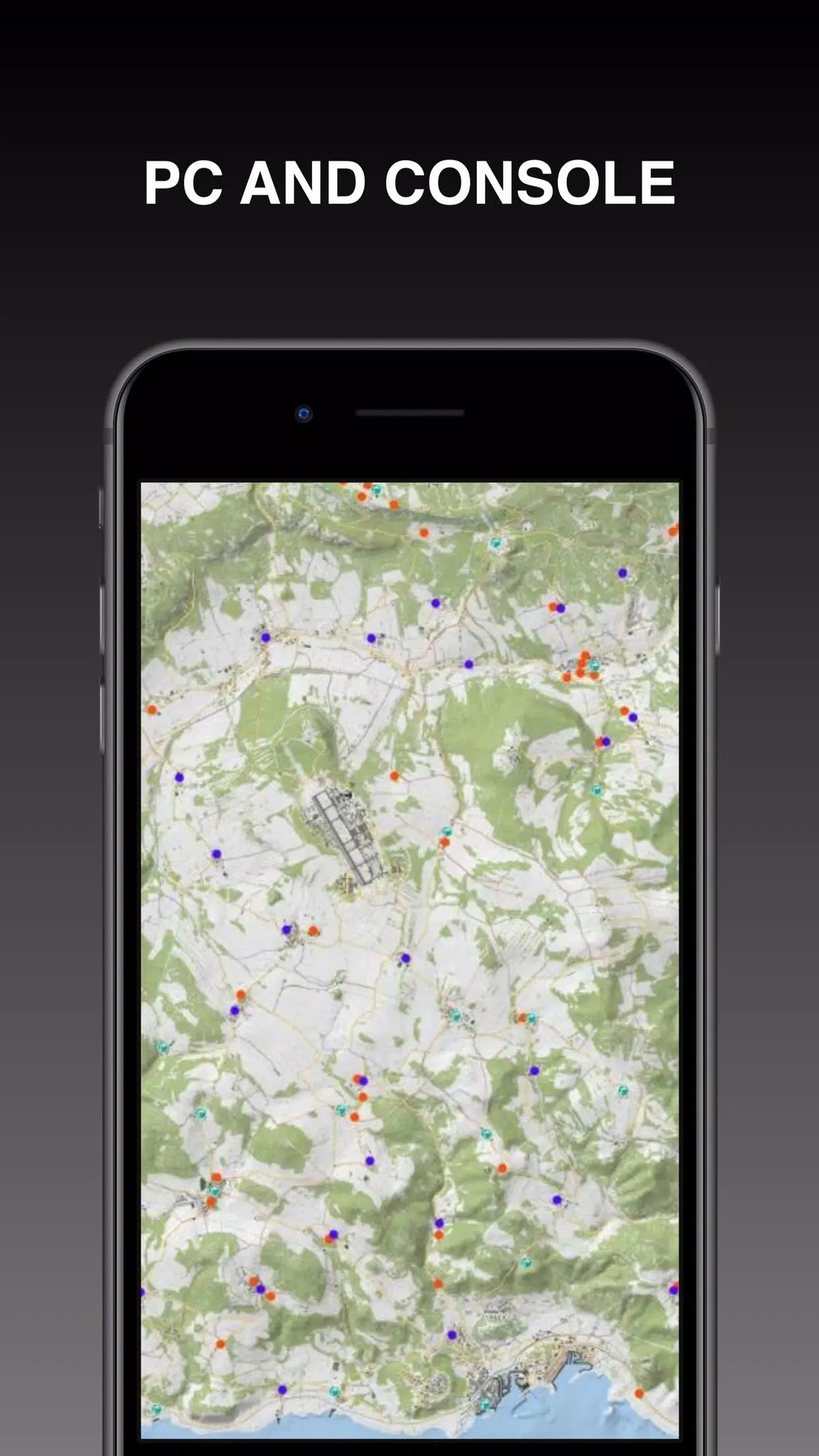 Day Z Map: Including Vehicle Locations::Appstore for Android