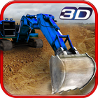 Nặng Excavator 3D Simulator biểu tượng