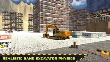 Heavy Excavator Simulator 3D پوسٹر